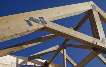 Old Tupton roof trusses for new builds and additions